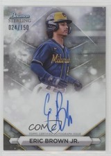 2023 Bowman Sterling Prospect Refractor 24/150 Eric Brown Jr #PA-EB Auto 1bx0