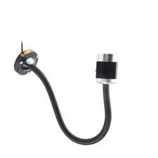Round Magnetic Base Gooseneck Light LED CNC Machine Tool Lathe Work Lamp AC220V