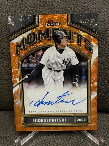 2026 Topps Finest Hideki Matsui Orange (RAW)