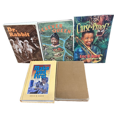 5 Lot~ Eric B Hare : Jungle Stories, Dr. Rabbit, Clever Queen, Curse-Proof!, +1