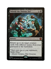 Behold the Sinister Six! Marvel's Spider-Man Regular Mythic #51 MTG NM