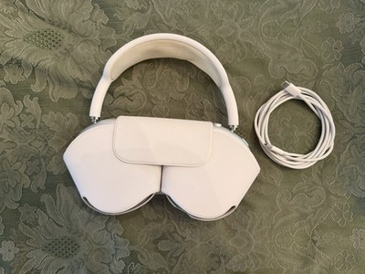 Good Genuine Apple AirPods Max Gen 1 Wireless Over-Ear Lighting Headset - Silver