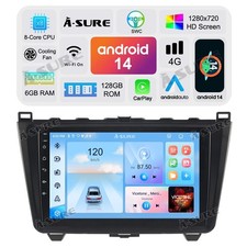 Für Mazda 6 GH GG 2007-2012 6+128G Android 15 Autoradio GPS mit BOSE Soundsystem