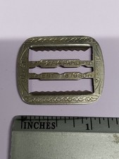 Vintage Adjusta Vest Buckle Patent Pending c.1930