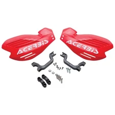 Acerbis X-Force Handguards Red For Motorcycle Dirt Bike Enduro