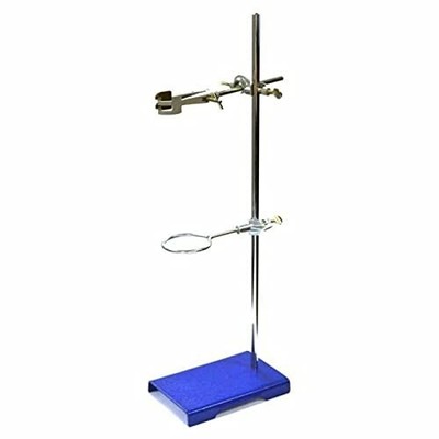 Retort Stand 8x5 Inch Lab Support Stand Iron Base ELABSUPPLIER