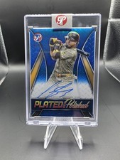 2025 Topps Pristine #PAPAV-LA Luis Arraez Plated And Polished Blue Autograph /75