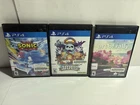 Sony PlayStation 4 PS4 Lot Of 3x Games Sonic Racing Dungreed Art Of Rally Discs
