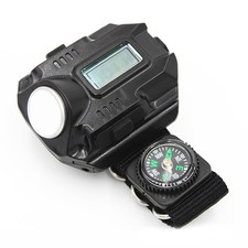 Rechargeable LED Wrist Watch Flashlight Torch Suitable for Outdoor Camping Trips