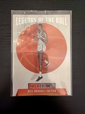 2019-20 Panini Hoops Bill Russell Legends of The Ball Holo Insert #2