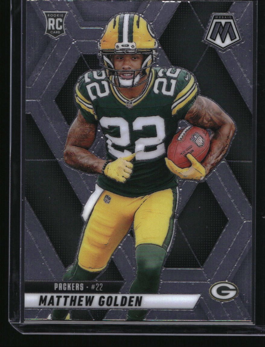 2025 Panini Mosaic #323 Matthew Golden RC