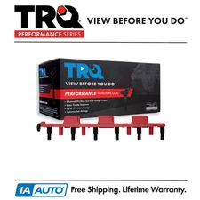 TRQ Performance Ignition Coil for Jeep Grand Cherokee Wrangler 4.0L I6