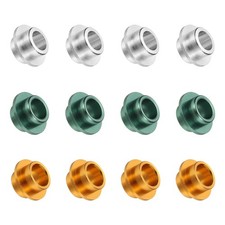 Inline Skate Bearing Bushing Spacers, 8mm 12 Pcs Aluminum 3 Colors-Set 3