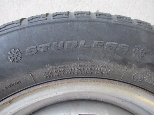 !!!  4x Winterreifen 195 / 60 R14 86 3-5mm + 4x Felgen 5,5Jx14 ET46 Hyundai  !!! - Bild 7 von 23