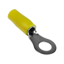 Xscorpion RTT10Y #10 12/10 Gauge Yellow Crimpable Ring Terminals
