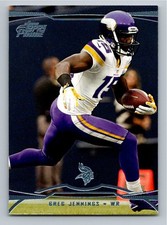 2013 Topps Prime Blue Foil Greg Jennings 55