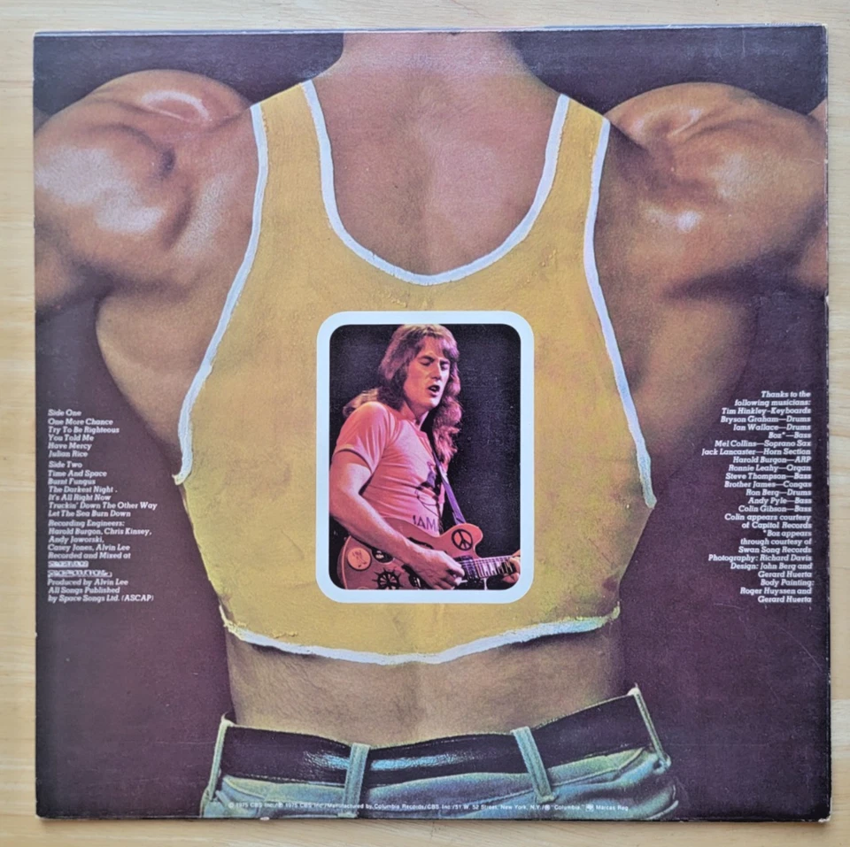 Alvin Lee - Pump Iron! Ten Years After (1975)  LP PC 33796 LP EX  Play Tested Foto 2 de 4