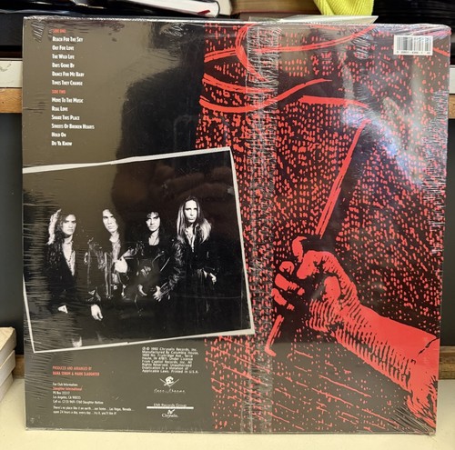 Slaughter - The Wild Life - 1992 Chrysalis Columbia Vinyl LP BRAND NEW SEALED - Picture 2 of 3