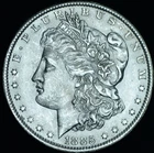1885-O $1 Morgan Silver Dollar AU++ Frosty~ 26222