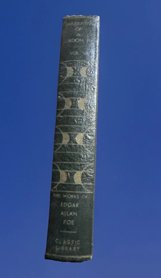 The Works of Edgar Allan Poe Volume VI Narrative of A. Gordon Pym - Late 1920’s Foto 3 de 4