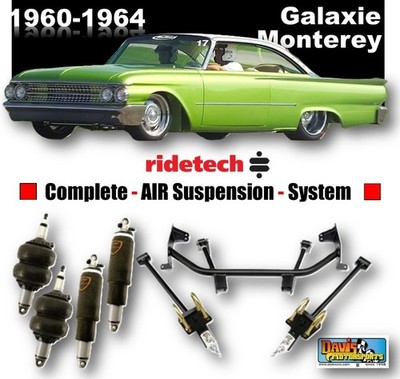 Ridetech Complete Air Suspension System, 1960-1964 Galaxie Monterey Sunliner, d5
