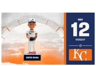 Hunter Brown Astros City Connect Bobblehead SGA 5/12/2025 #2 IN Set Of 3