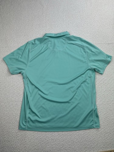 Polo uomo Tommy Bahama taglia XL verde manica corta poliestere elasticizzato - Foto 2 di 7