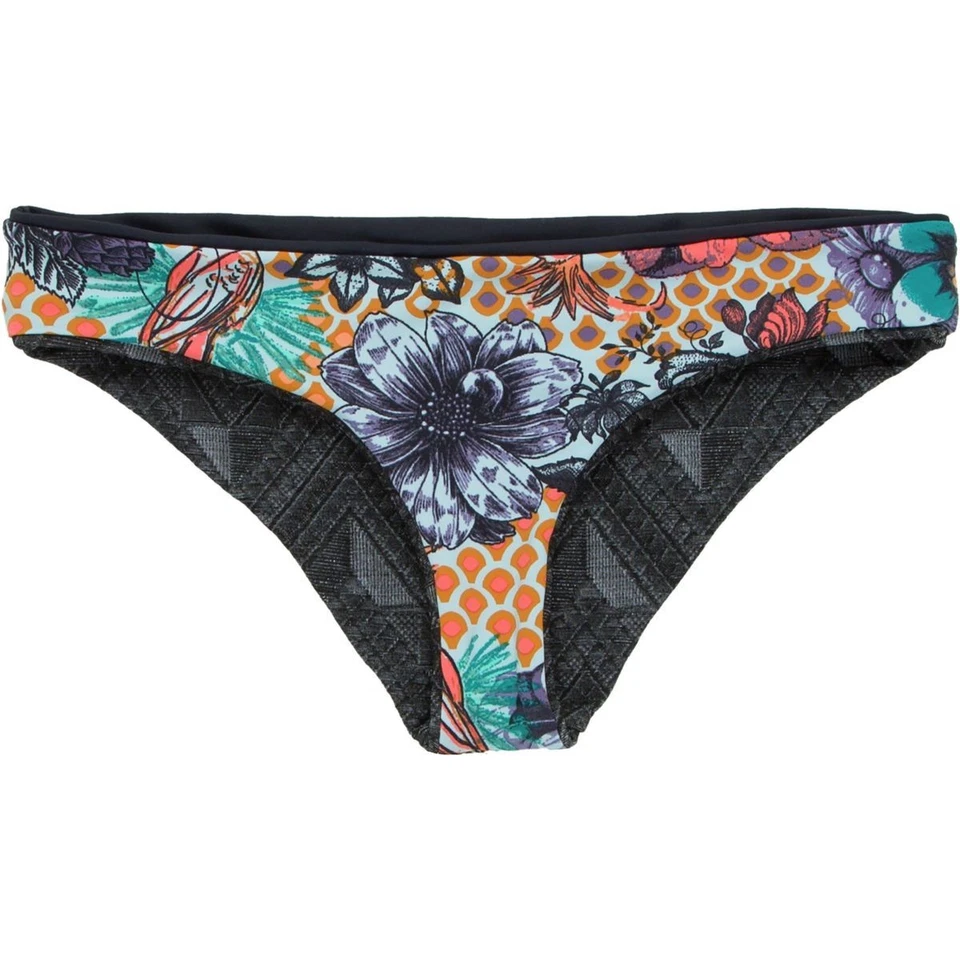 Parte inferior de bikini Maaji L52623 gris oscuro jaquard furor corte exclusivo talla M Foto 3 de 4