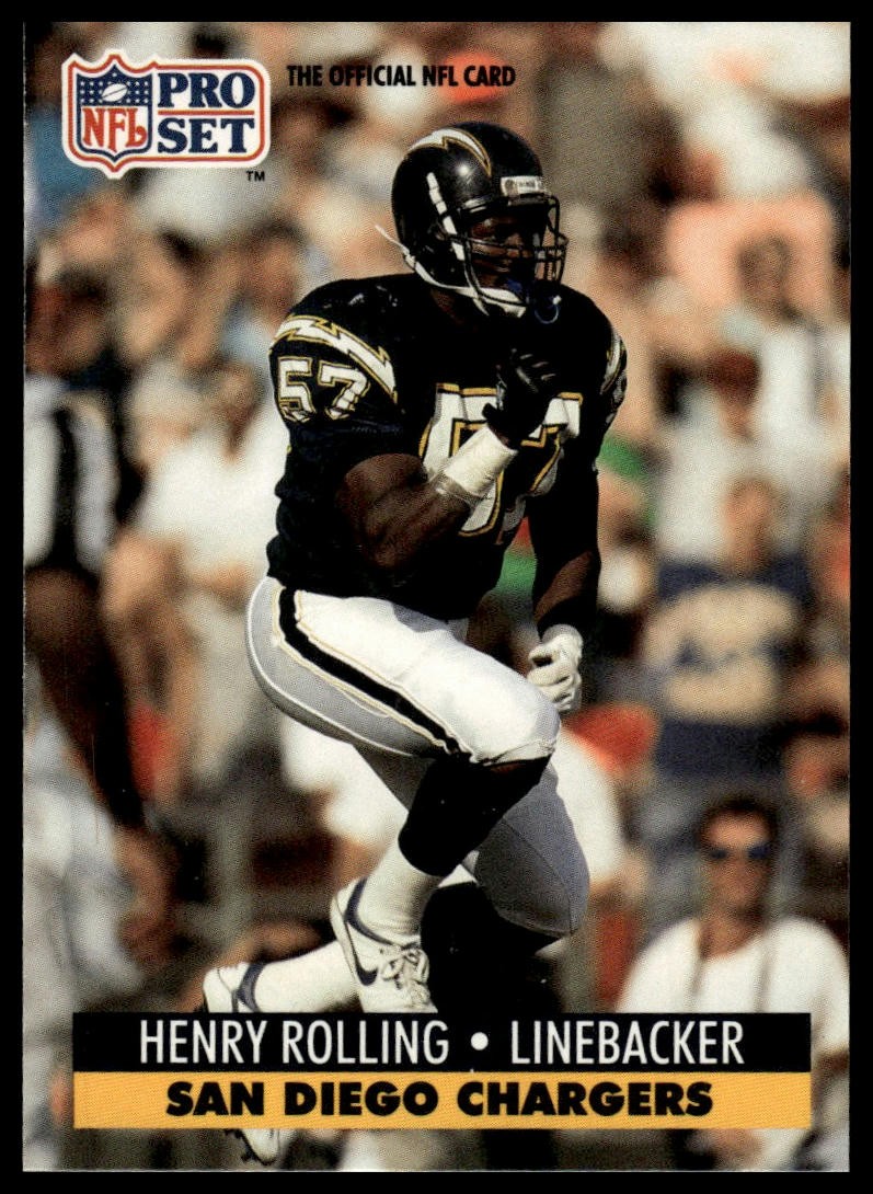 1991 Pro Set #643 Henry Rolling