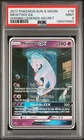 2017 POKEMON SUN & MOON SHINING LEGENDS SECRET #78 MEWTWO GX PSA 9