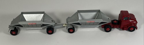 Nice Matchbox Lesney King Size K-4 GMC Fruehauf Hopper Train With Box - Picture 6 of 24