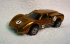 Vintage 1967 Hot Wheels Redline Ford J-Car ~ Antifreeze/Bronze Gold  ~ Nice