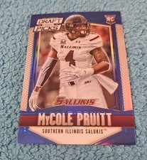 2015 Panini Prizm Draft Picks MyCole Pruitt Blue Rookie 73/75 #226