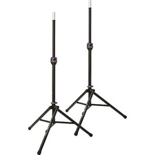 Ultimate Support TS90B Telelock Tripod Speaker Stand Pair