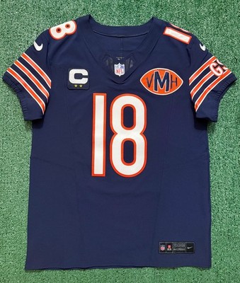 Caleb Williams Chicago Bears Blue Nike Vapor Elite Jersey