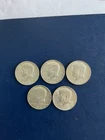 Kennedy Half Dollar 40 % Silver 1967 Lot of Five