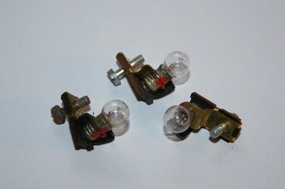 SABA Freiburg Automatic / 3 Tastatur-Lämpchen inkl. Halterung / geprüft