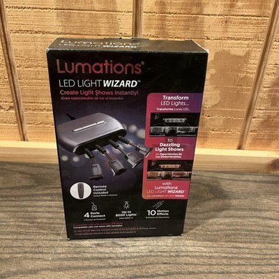 Luminations LED Light Wizard Connect 8000 Lights 10 Motion Effect Timer w/Remote