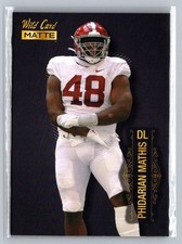 2022 Wild Card Matte #MB-93 Phidarian Mathis Black