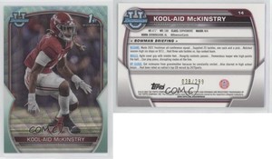 2022 Bowman U Chrome Aqua Wave Refractor /299 Kool-Aid McKinstry #14