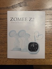 Zomee Z2 Double Electric Breast Pump Portable Rechargeable Hands-Free BPA Free
