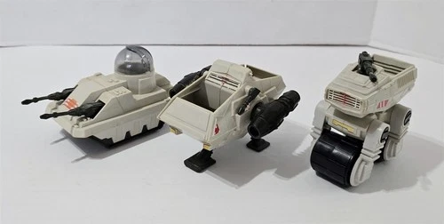 X-910 VINTAGE 1980'S KENNER STAR WARS MINI RIGS MTV-7 PDT-8 & MLC-3