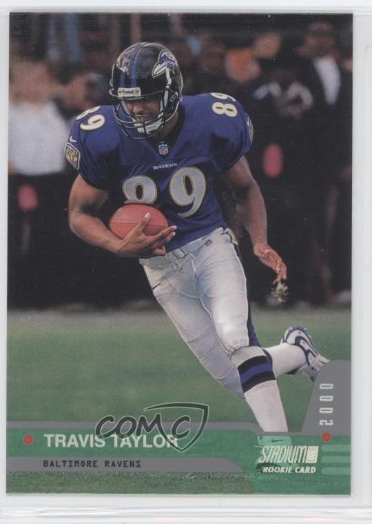 2000 Stadium Club Travis Taylor #161 Rookie RC 9le