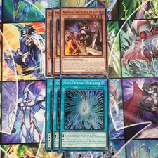 3x Guilt-Gripping Morganite 3x Morgana the Witch of Eyes Playset - Yugioh 