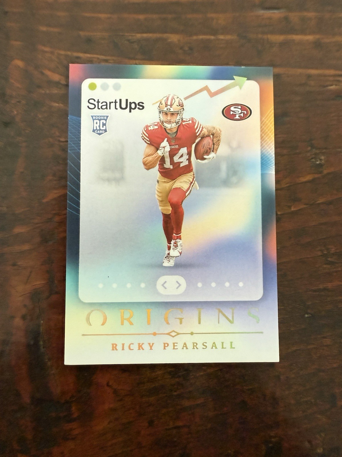 🔥🏈  2024 Panini Origins Football Start-Ups #10   RICKY PEARSALL  🏈🔥