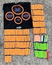 Nerf Portable Practice Target  165 Assorted Darts