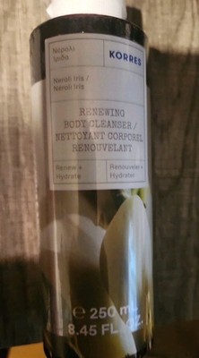 KORRES Hydrating Body Cleanser Neroli Iris Unisex Clear Gel 8.45 fl oz