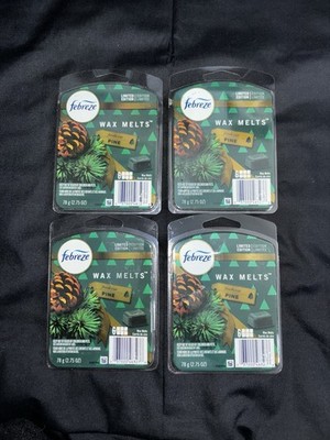Febreze Candle Wax Melts Pine 2.75oz Limited Edition 4 Pack