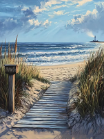 Dpidea Diamond Painting, 5D Diamond Painting Erwachsene Strand Diamant Painting