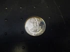 .925 ONE OUNCE SILVER ROUND GEORGE WASHINGTON AT VALLEY FORGE HAS SOME TONING